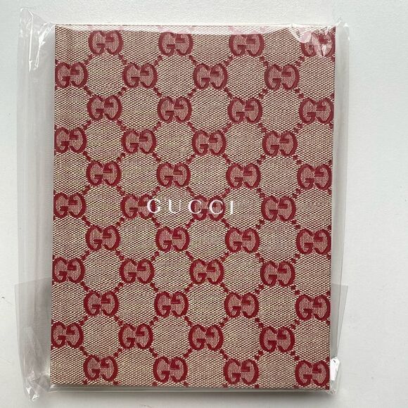 Gucci GG Monogram Scrapbook Hardcover Notebook - Picture 1 of 5